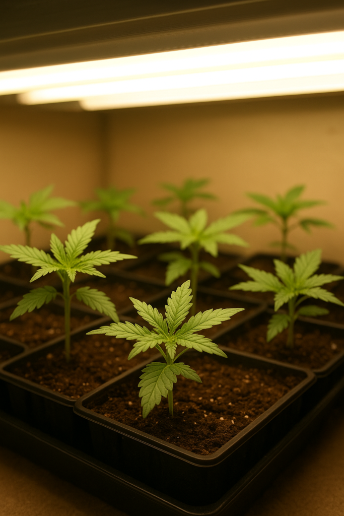 Cannabis Seedlings - Ganja Paradise