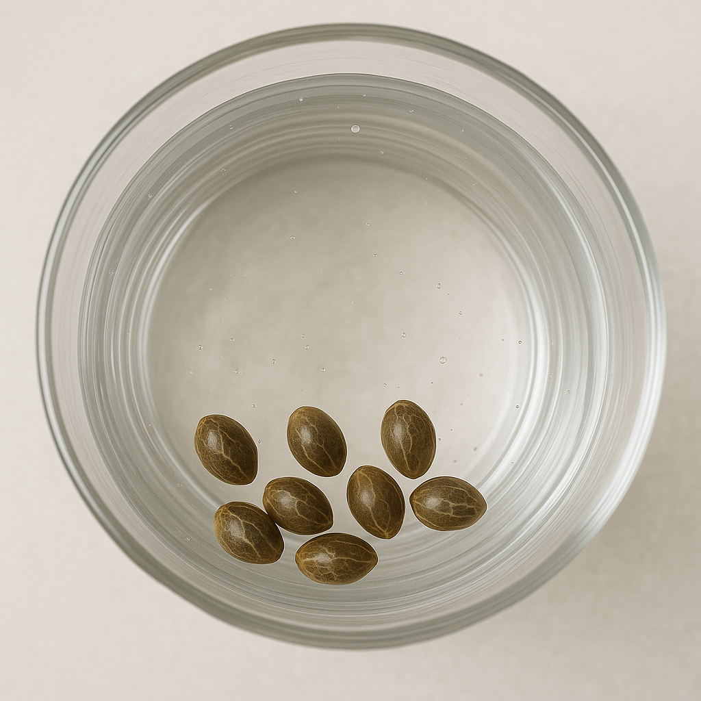 Floating Method - Cannabis Seed Germination From Ganja Paradise